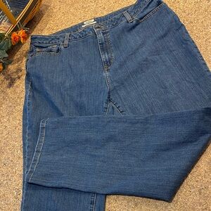 L.L. Bean Women’s Classic Fit Blue Jeans 18 M/T. Item ID 522681